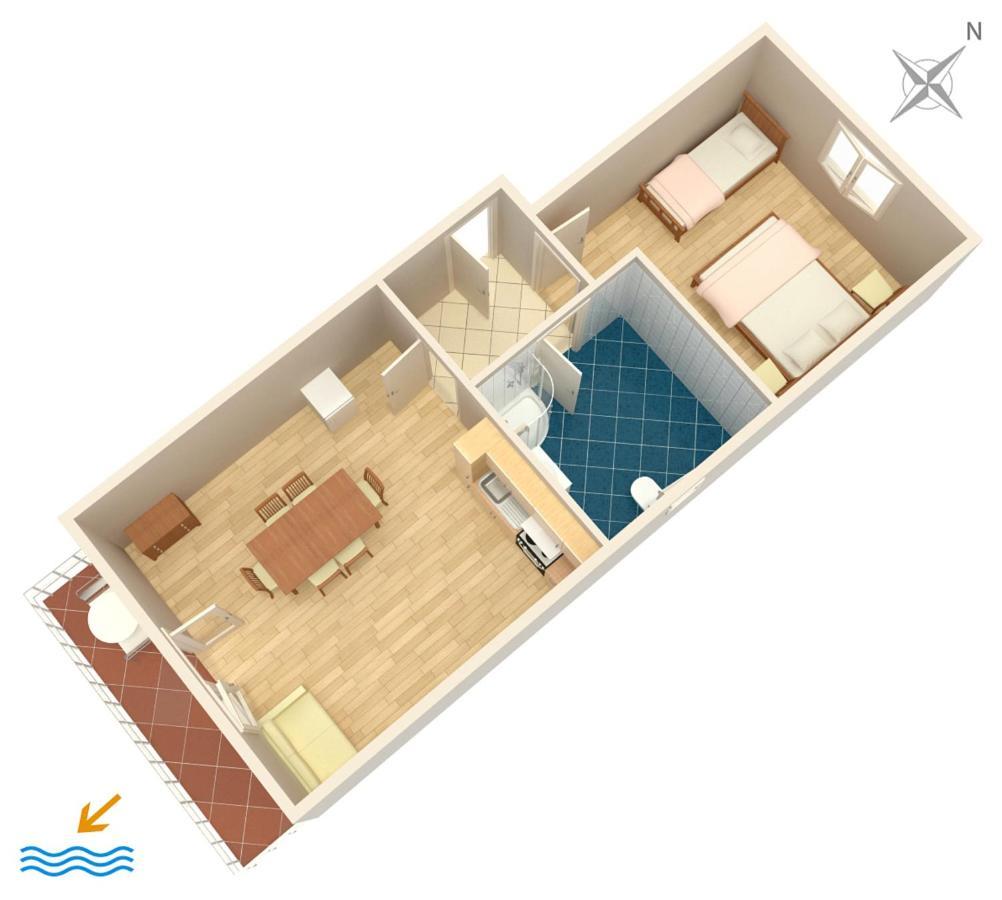 Apartments By The Sea Duce, Omis - 2731 Dugi Rat Exterior photo